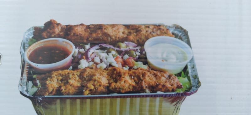 Chicken Shish Kabab Salad 2