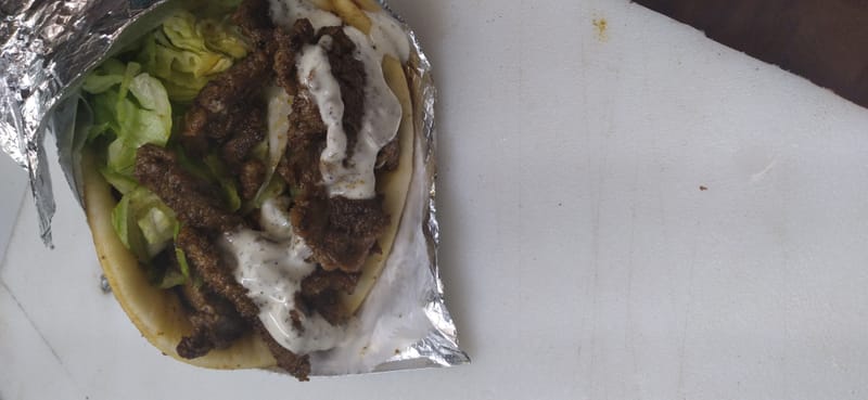Beef Shawarma Wrap