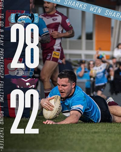 Sharks dig deep to topple leaders