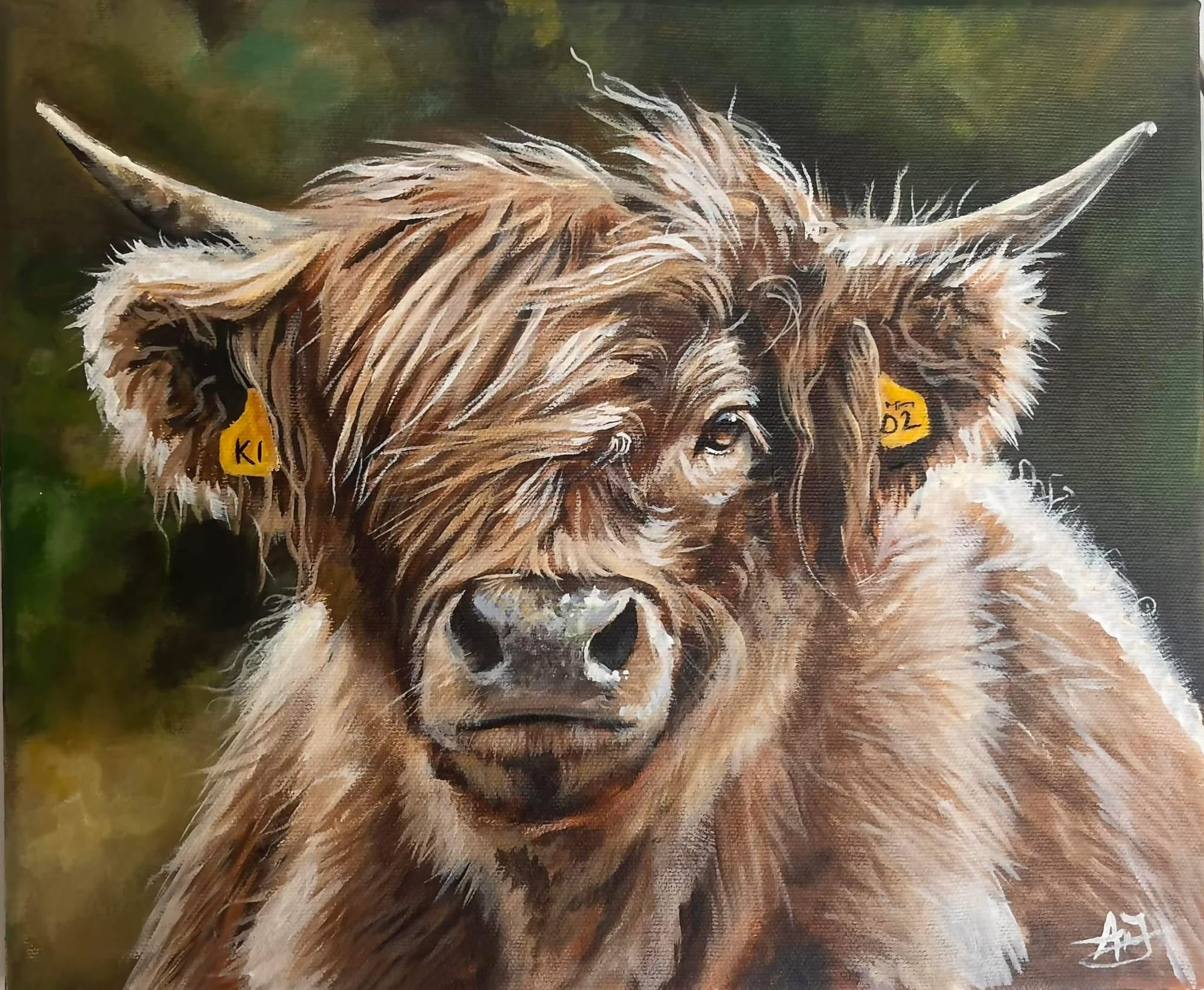 Happy Little Cow