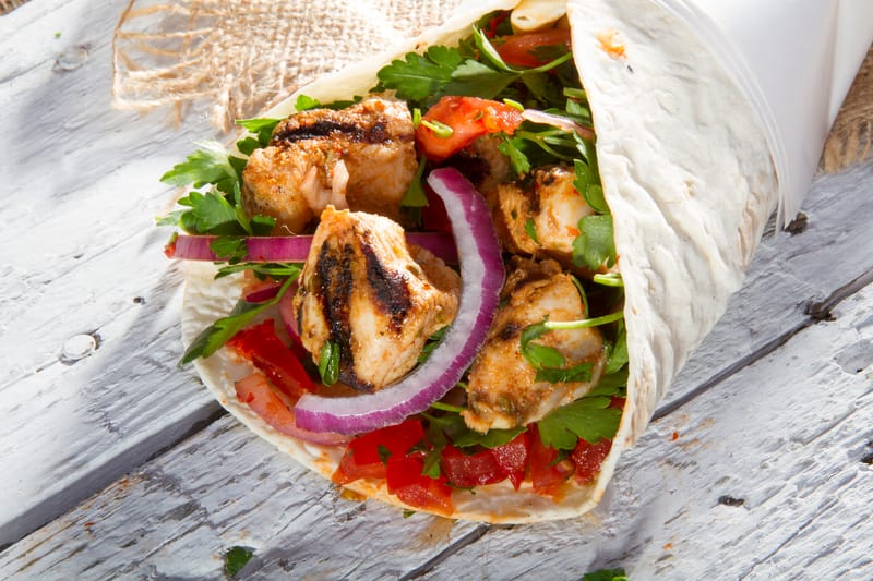 CAJUN CHICKEN WRAP