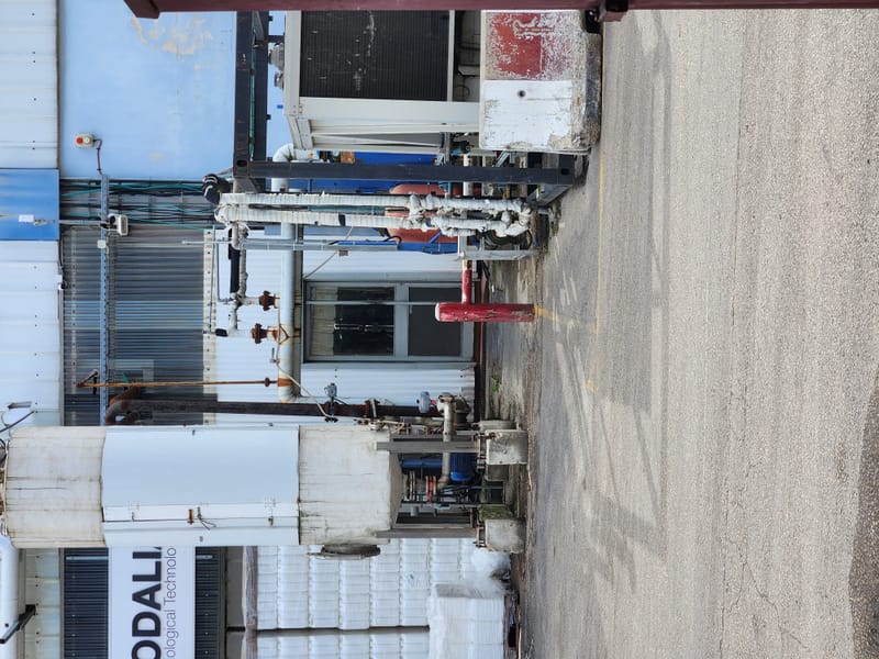 פירוק מערך ישן וייצור והרכבת צנרת חדשה כולל צ'ילר