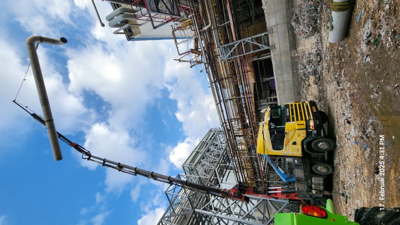 התקנת צנרת בקטרים מ 8 צול ועד 24 צול 