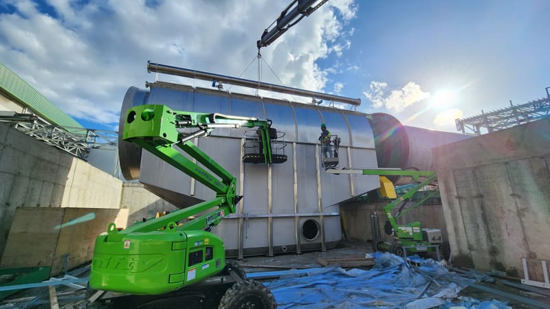 התקנת ציוד מכני 