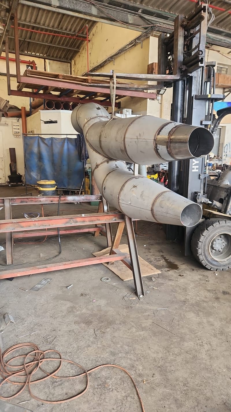 ייצור והתקנת צנרת תהליכית