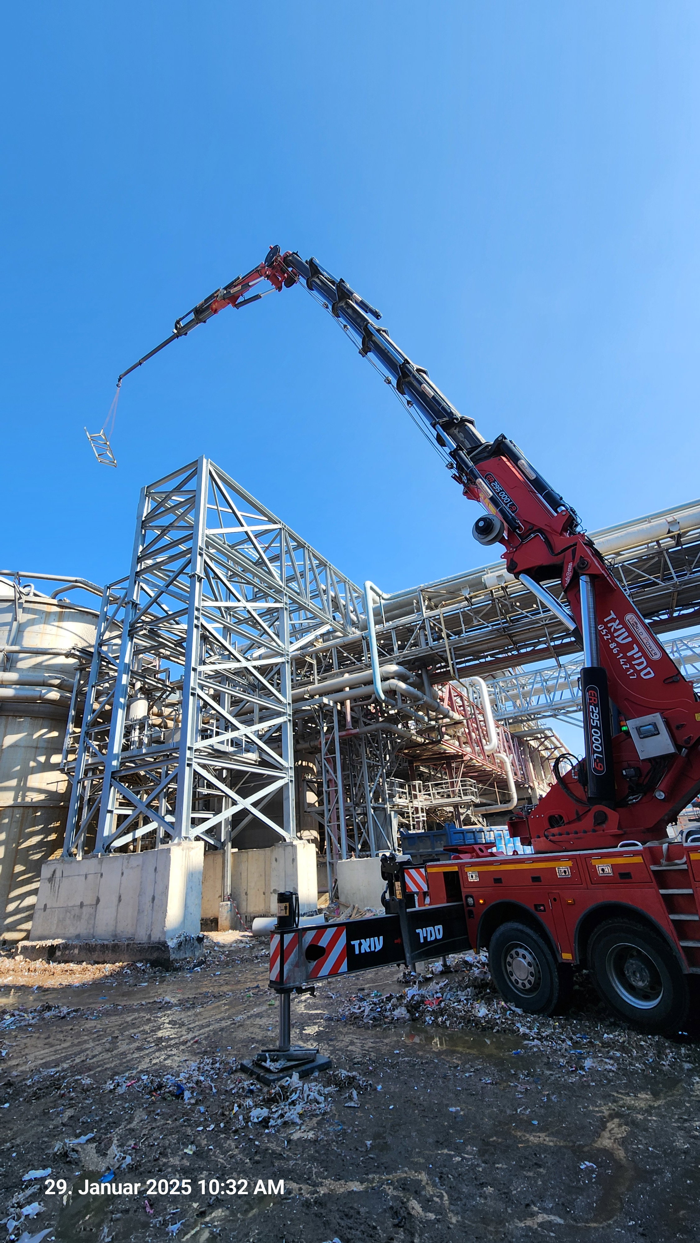 Installation von Rohrleitungen mit Durchmessern von 8 Zoll bis 24 Zoll