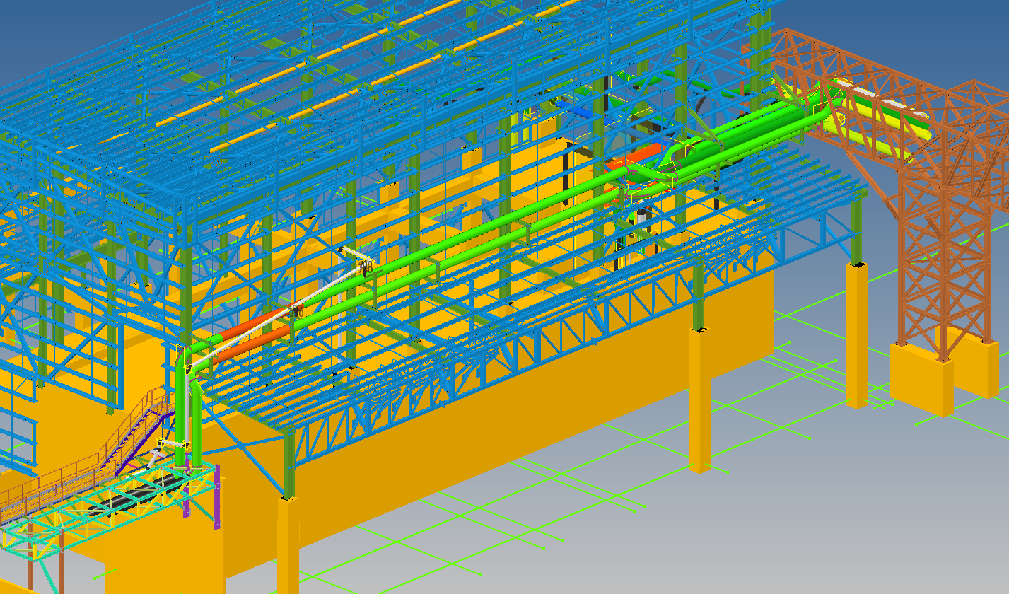 Installation von Rohrleitungen mit Durchmessern von 8 Zoll bis 24 Zoll
