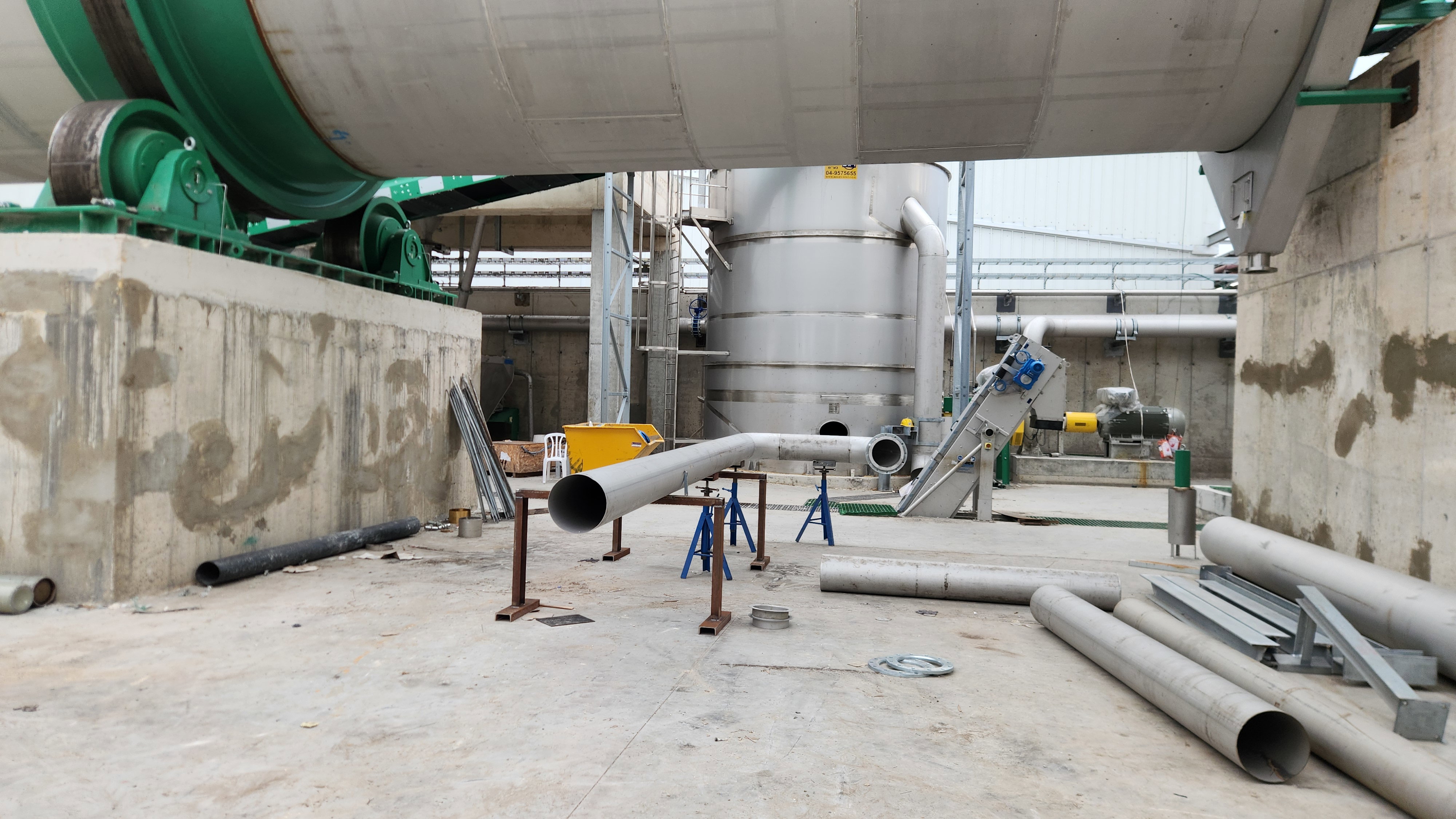 Installation mechanischer Geräte