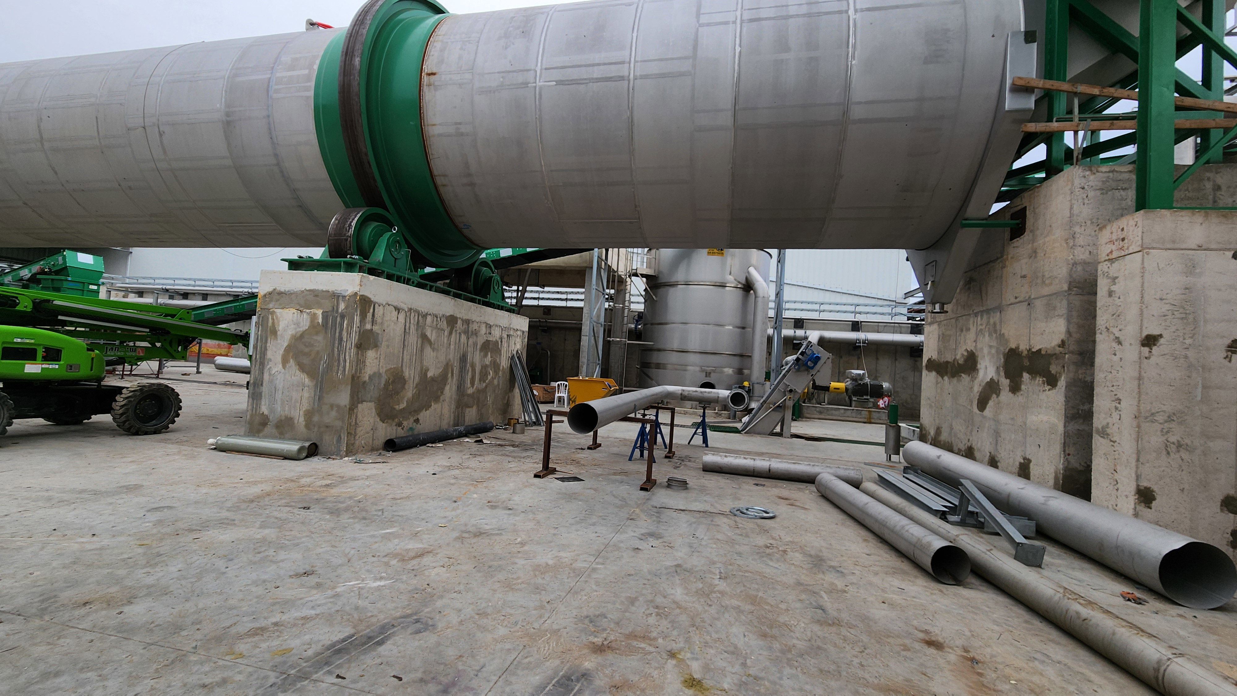 Installation mechanischer Geräte