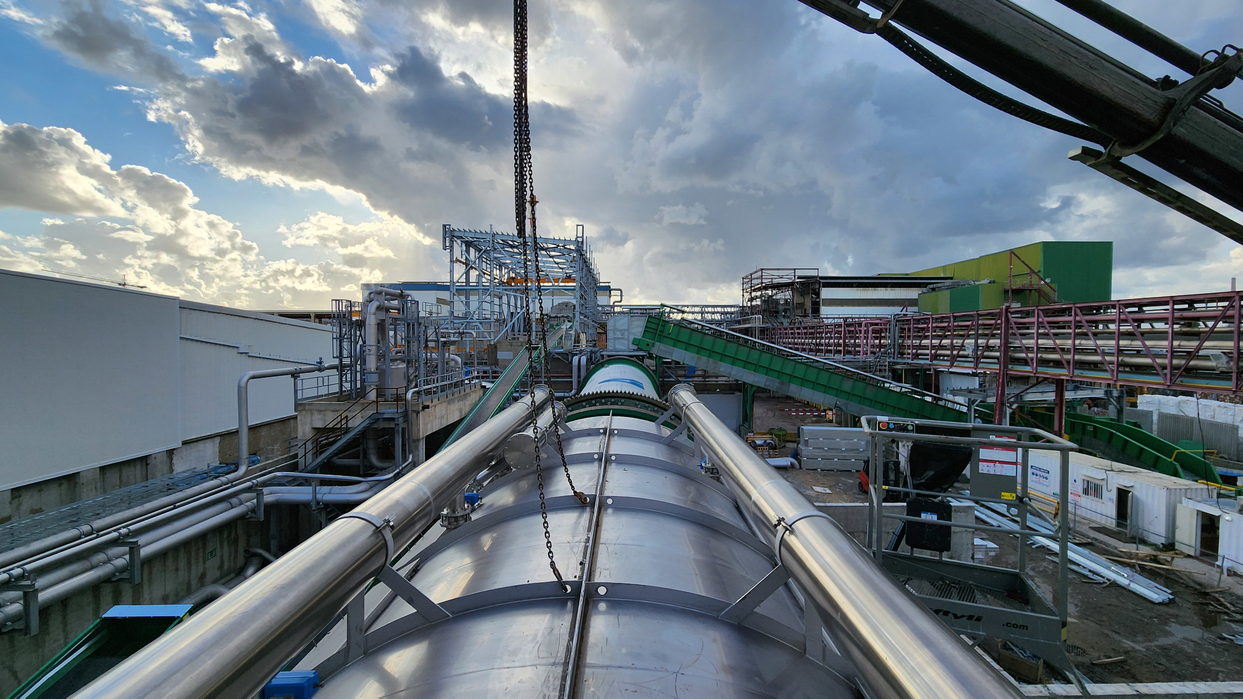 Installation mechanischer Geräte