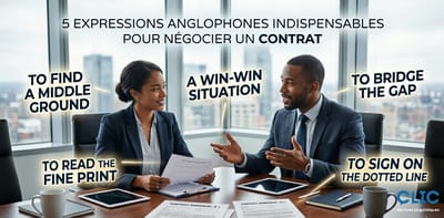 5 expressions anglophones indispensables pour négocier un contrat
