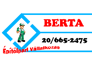 BERTA ÉPÍTŐIPARI VÁLLALKOZÁS