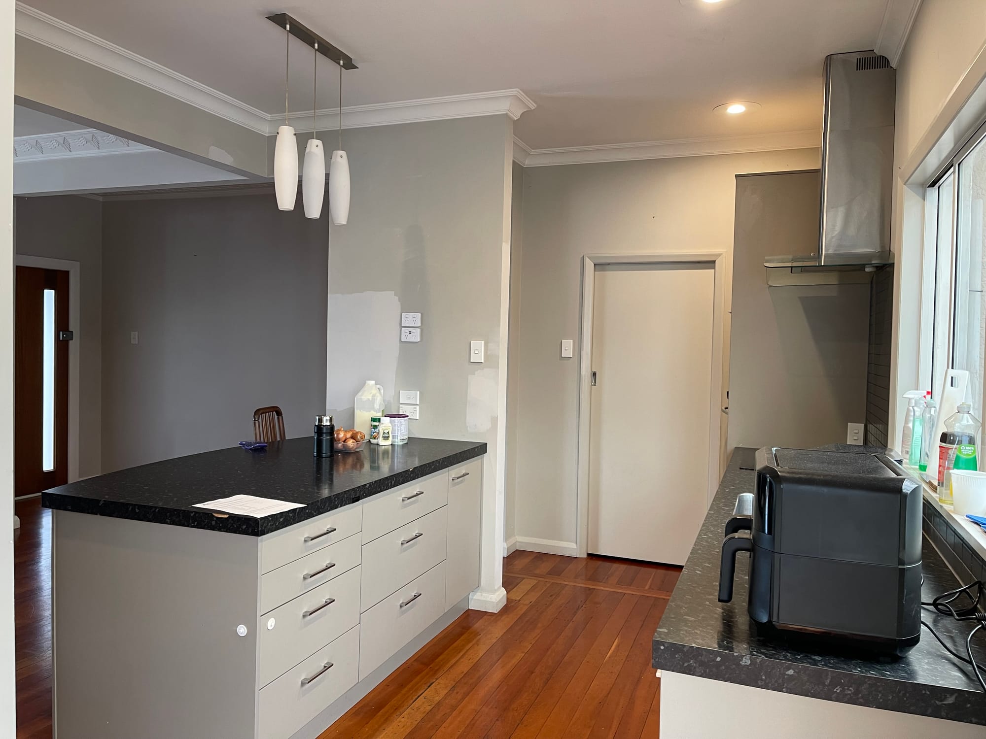 Space, storage, scullery and double shower!