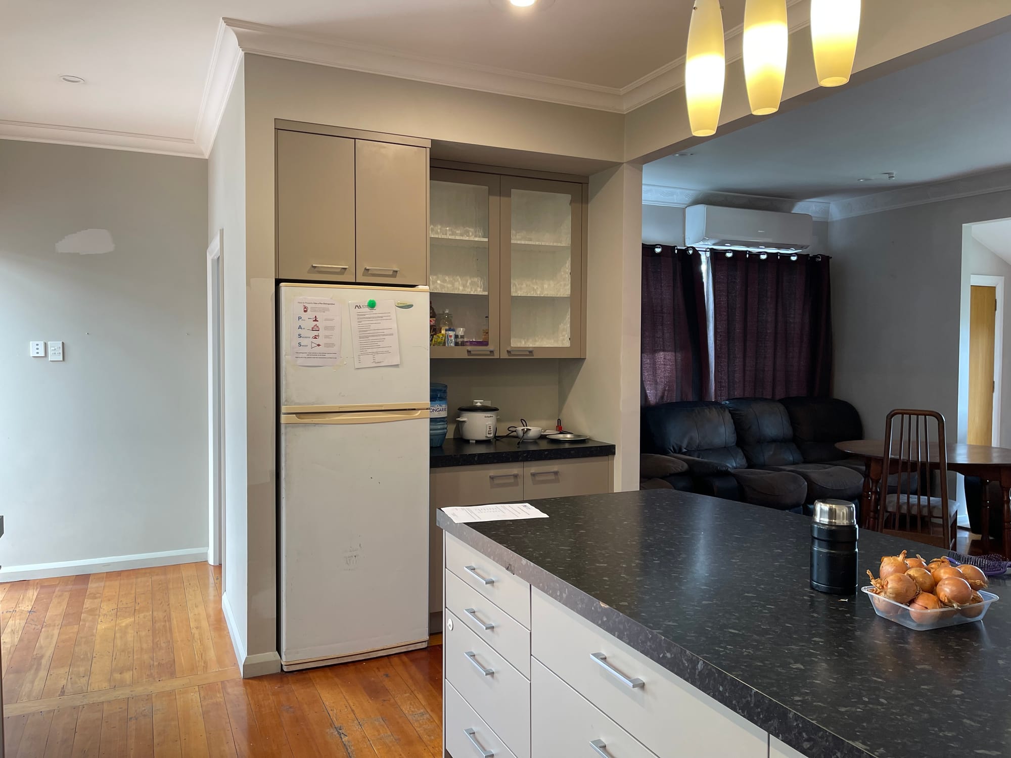 Space, storage, scullery and double shower!