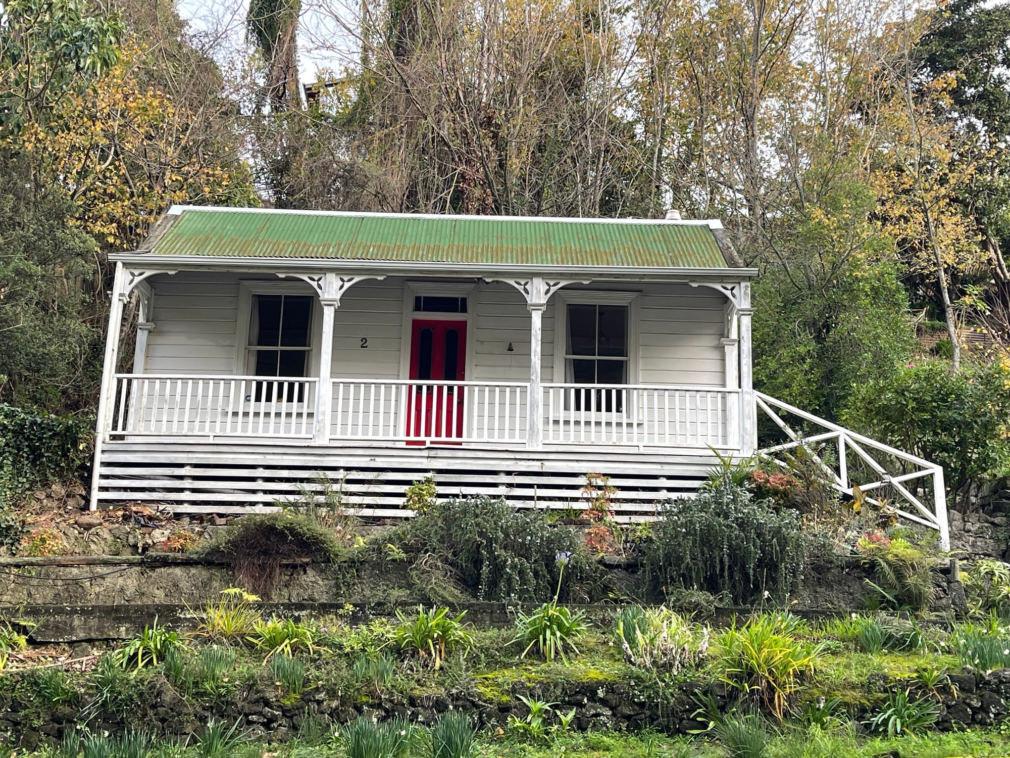 Private oasis nestled in central location