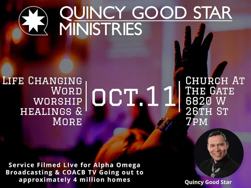 QGSM Service (Filming Live For Alpha Omega Broadcasting & COACB TV