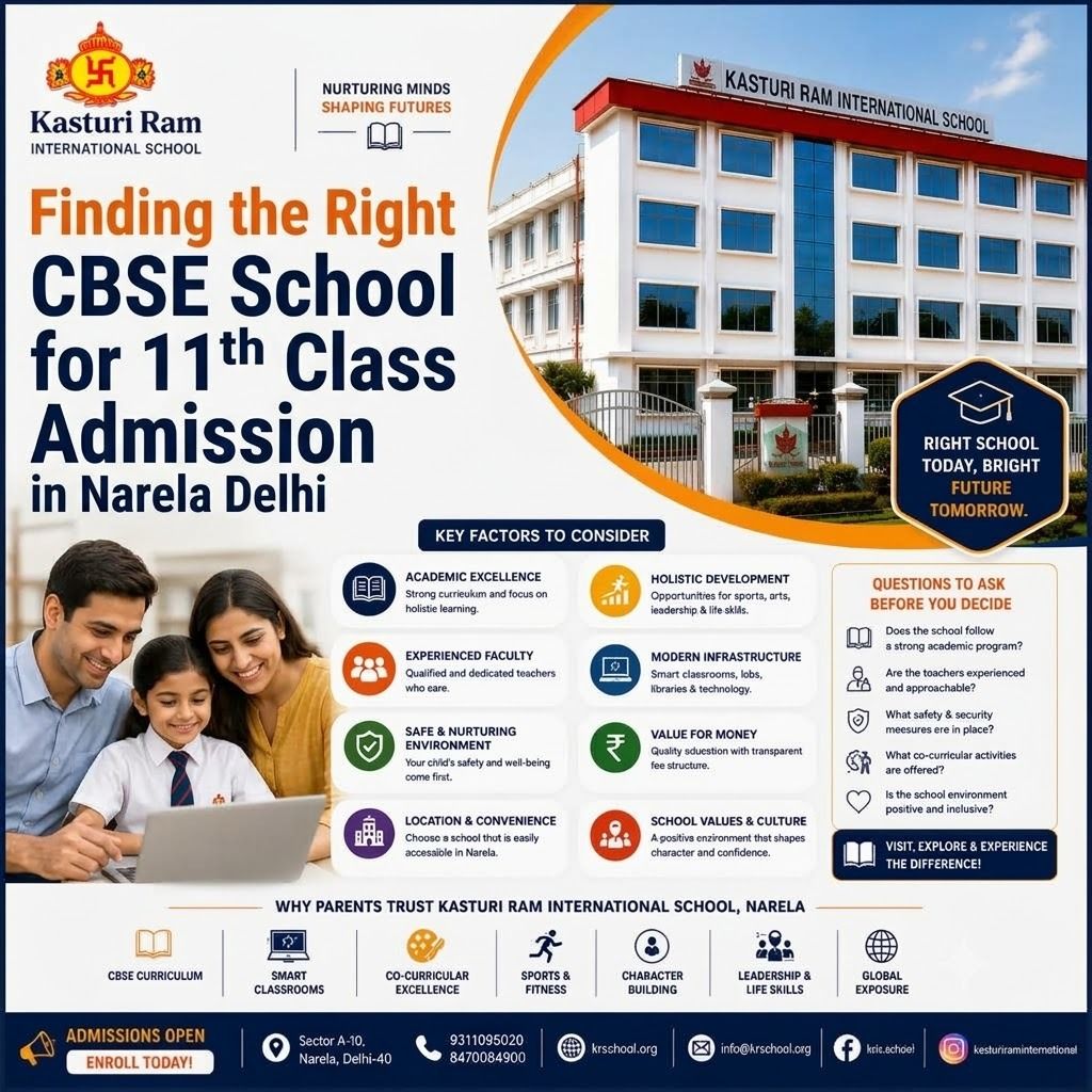 Higher Class Admission in Narela Delhi