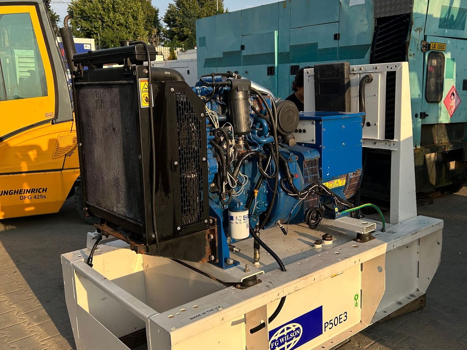 Perkins 50 KVA Stromaggregat