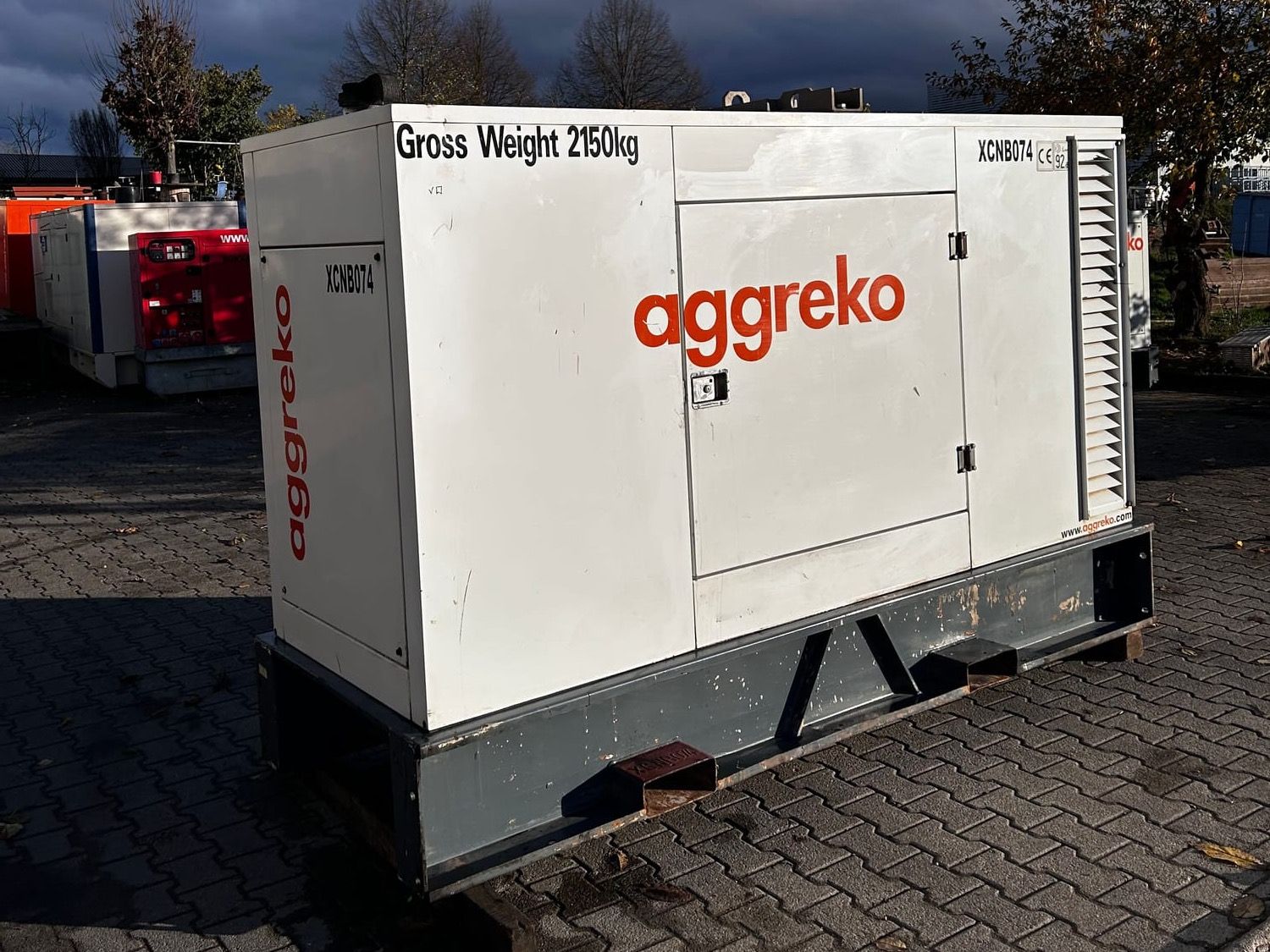 John Deere 60 KVA Stromaggregat Notstromaggregat BHKW Stromerzeugung