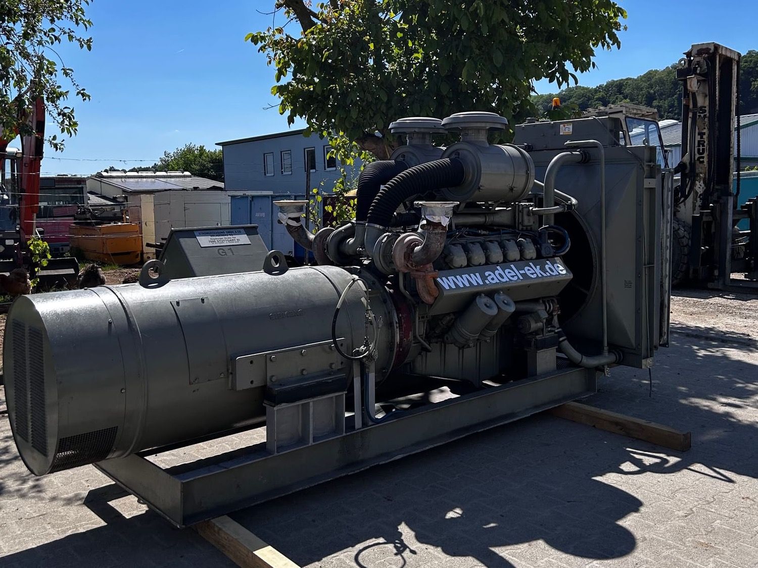 MAN 500 KVA Notstromaggregat Stromversorgung Stromaggregat Stromversorgung