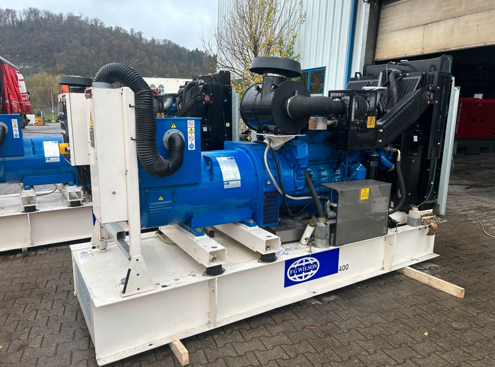 Scania 400 KVA Stromaggregat Notstromaggregat BHKW Stromerzeugung