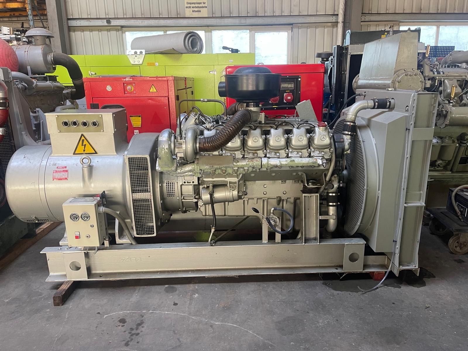 Mercedes 300 KVA Stromaggregat Notstromaggregat BHKW Stromgenerator