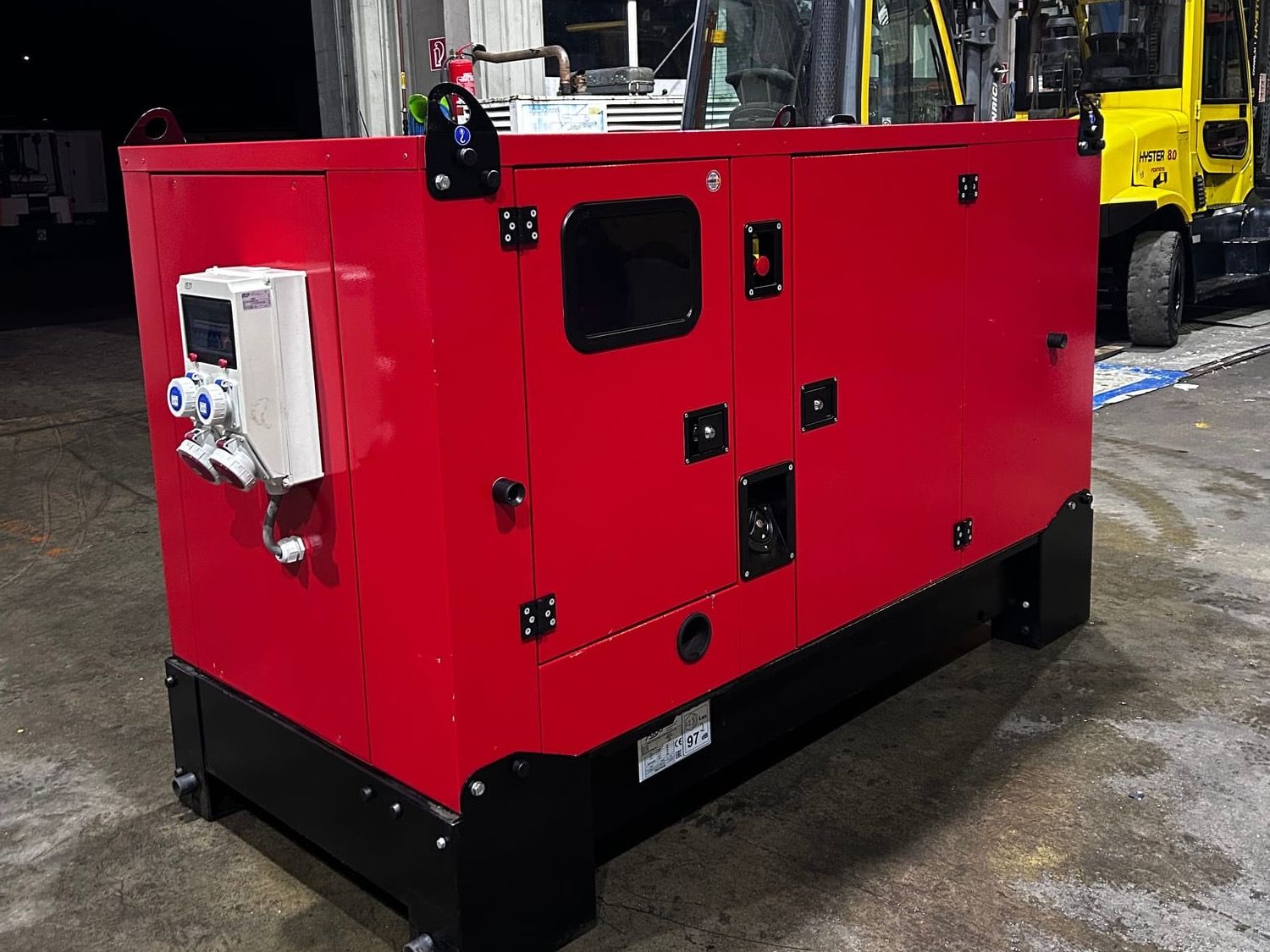 Iveco 60 KVA Fogo Stromaggregat Notstromaggregat BHKW Stromerzeugung