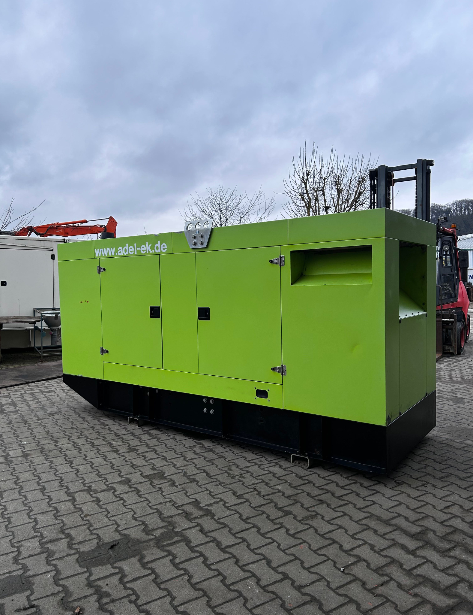 Pramac Volvo 250 KVA Stromaggregat Notstromaggregat BHKW Stromerzeugung