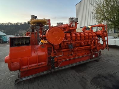 CAT Gas 1278 KVA Stromaggregat Notstromaggregat BHKW Stromerzeugung