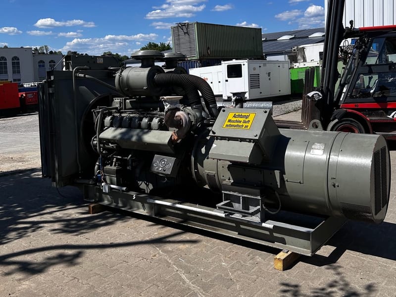 MAN 500 KVA Stromaggregat Notstromaggregat BHKW