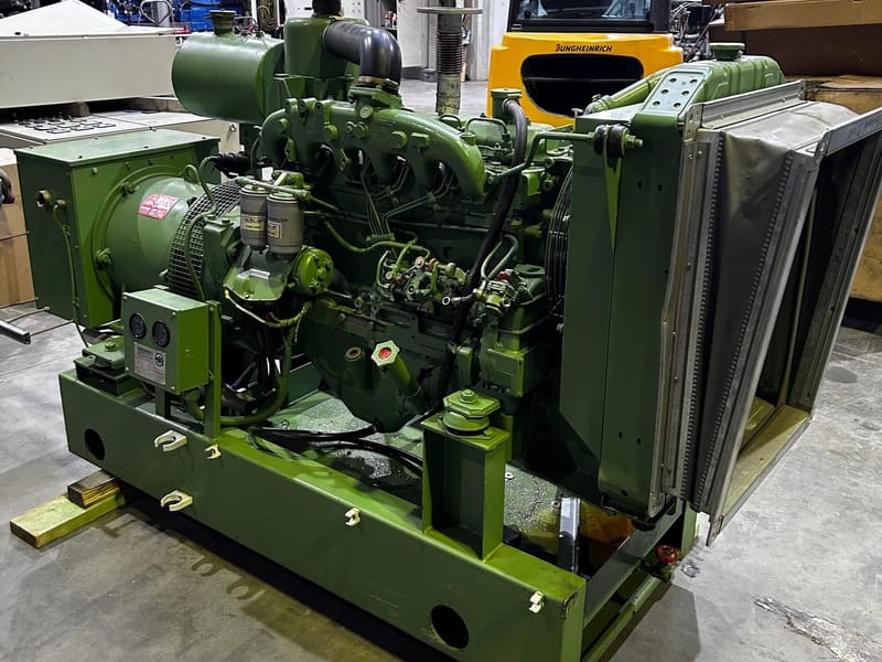 Iveco 60 KVA Stromaggregat Notstromaggregat BHKW