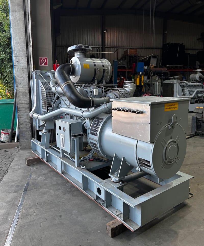Iveco 250 KVA Stromaggregat Notstromaggregat BHKW