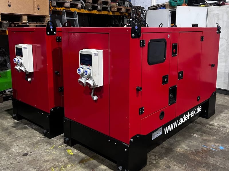 Foto Iveco 60 KVA Stromaggregat Notstromaggregat BHKW Stromerzeugung