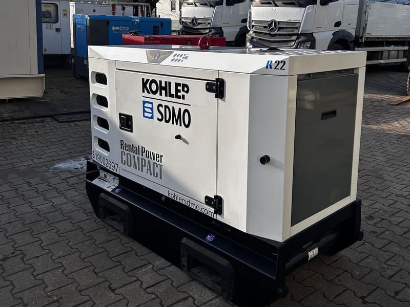SDMO 20 KVA Stromaggregat Notstromaggregat BHKW