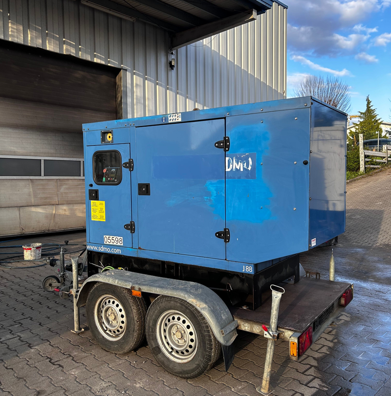 SDMO 80 KVA Stromaggregat