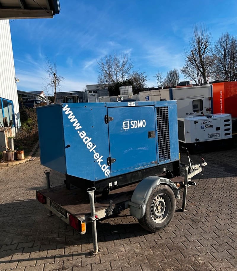 SDMO 40 KVA Stromaggregat