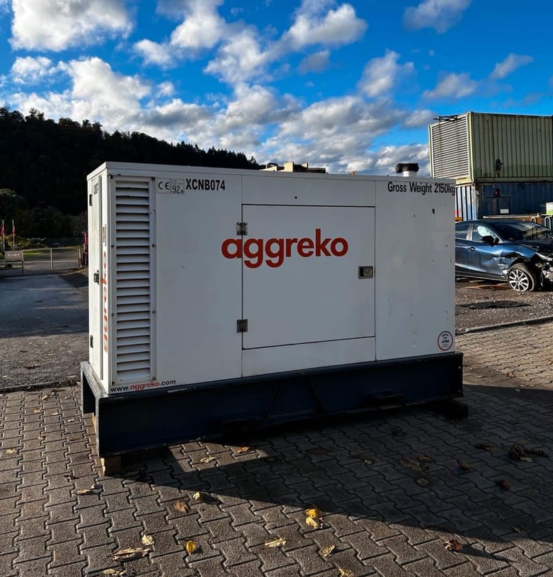 Aggreko John Deere 60 KVA