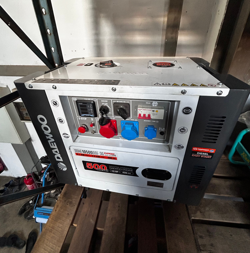 Daewoo 8 KVA Stromaggregat