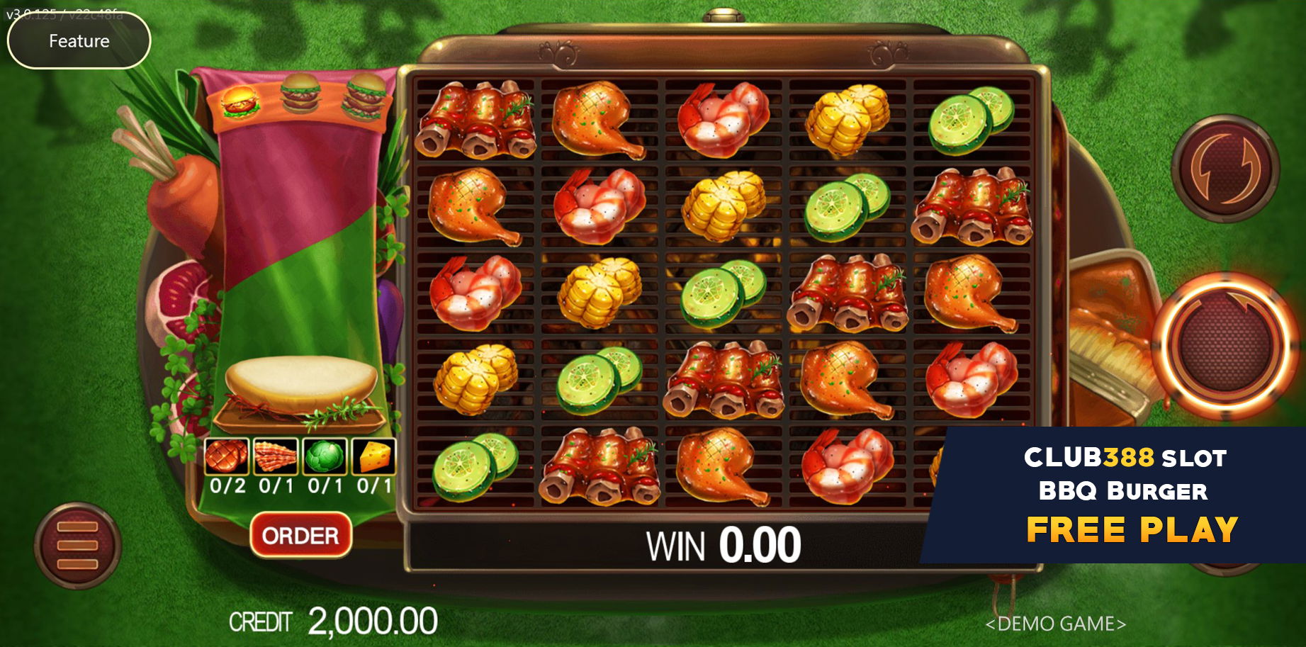 5 BBQ Burger Slot Game JDB Gaming - Club388