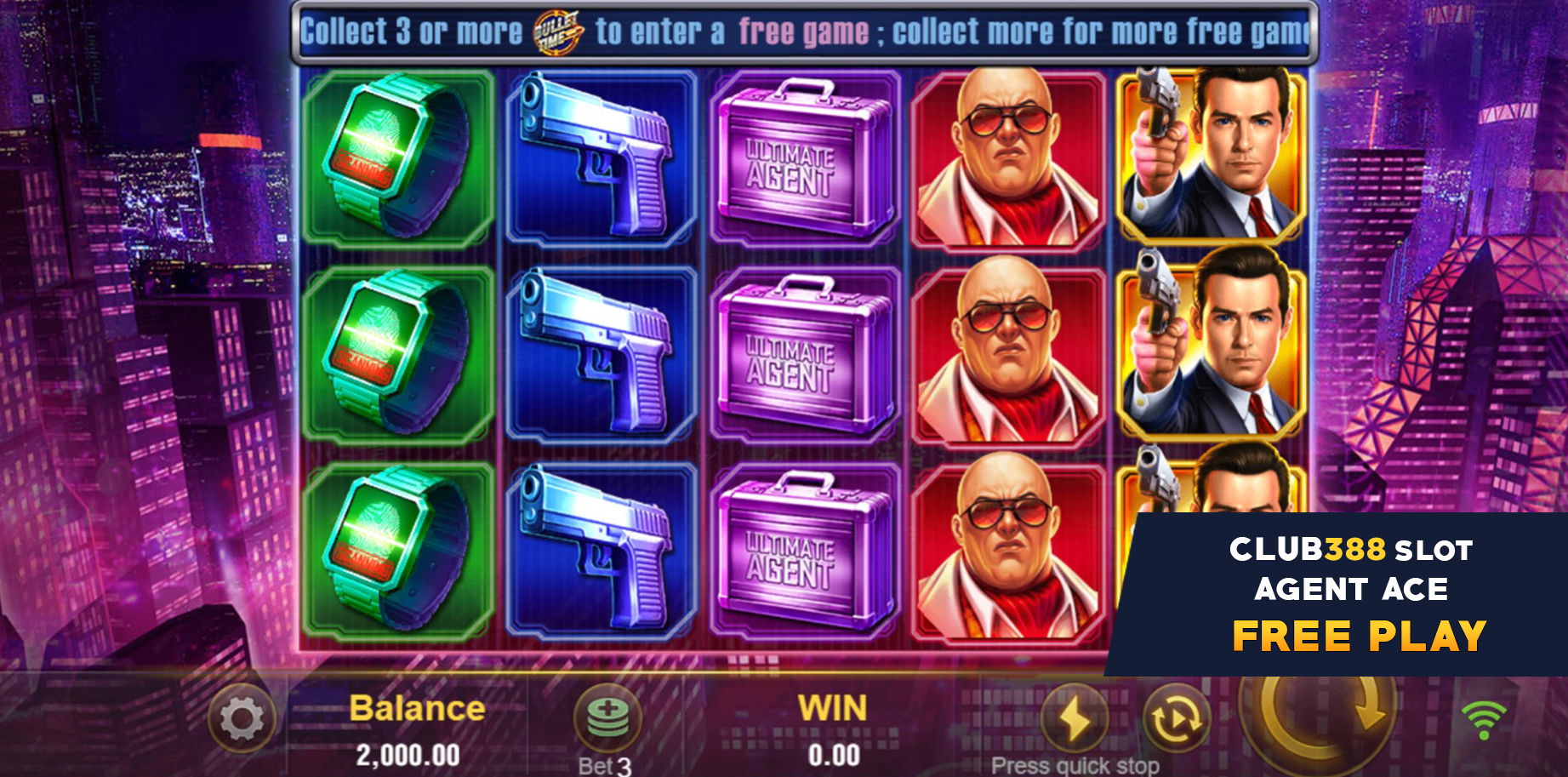 Agent Ace Slot Game Jili - Club388 Game