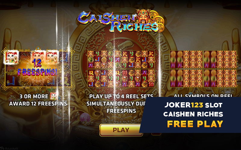 Caishen Riches Slot Game from Joker123 Myanmar 