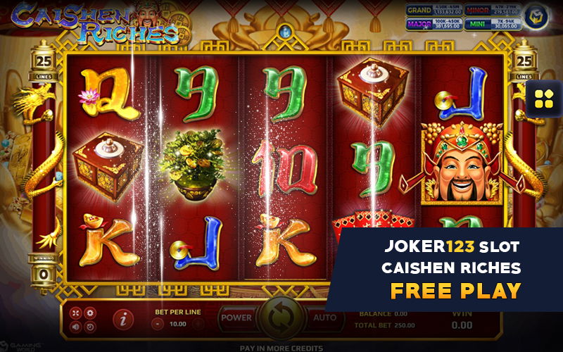 Caishen Riches Slot Game from Joker123 Myanmar 