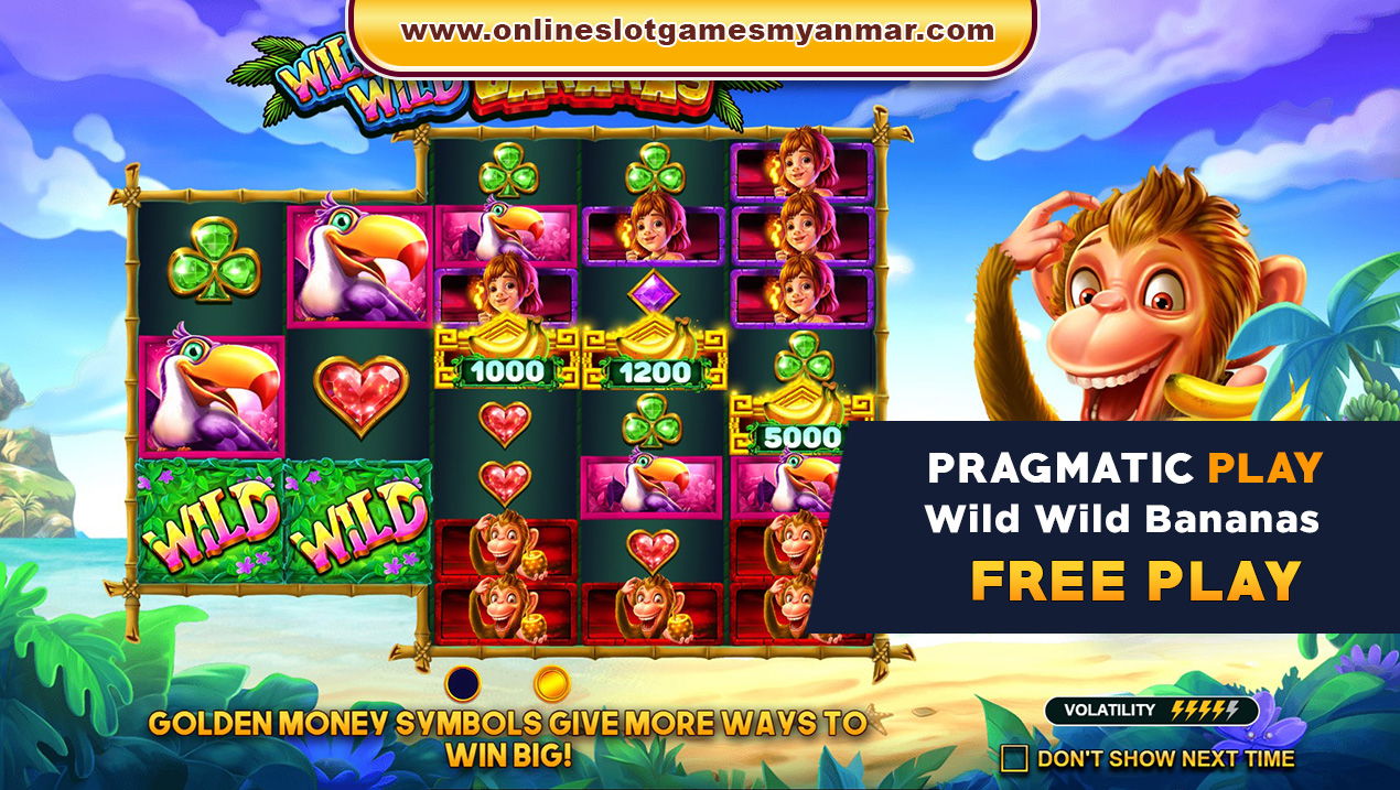 Pragmatic Play Slot Game - Wild Wild Bananas Game