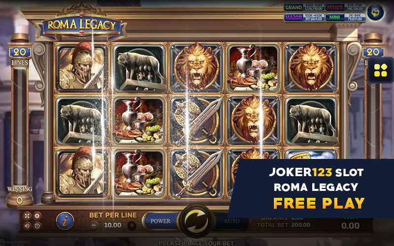 1 Roma Legacy Slot Game from Joker123 Myanmar (3)