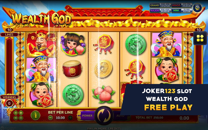 5 Wealth God Slot Game from Joker123 Myanmar 