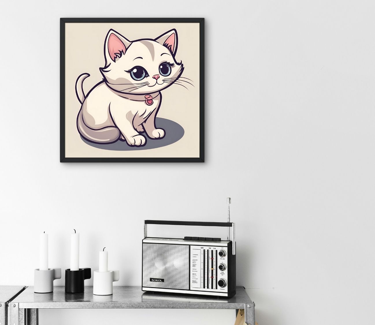 עיצוב חדר ילדים עם תמונת קיר נפלאה