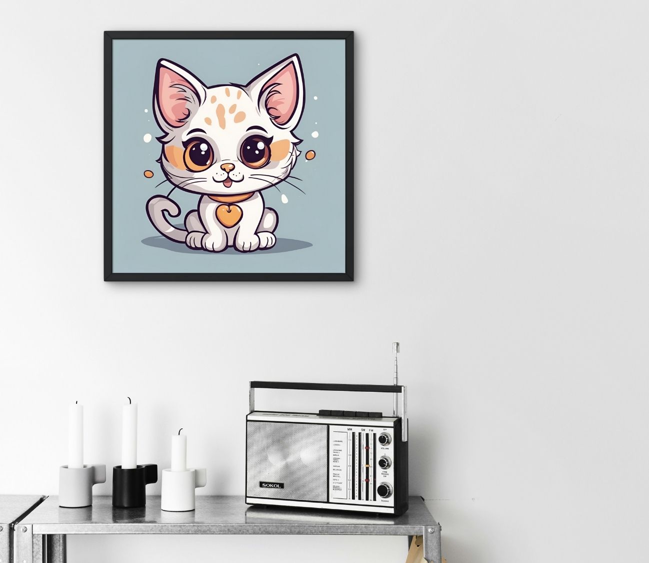 עיצוב חדר ילדים עם תמונת קיר נפלאה