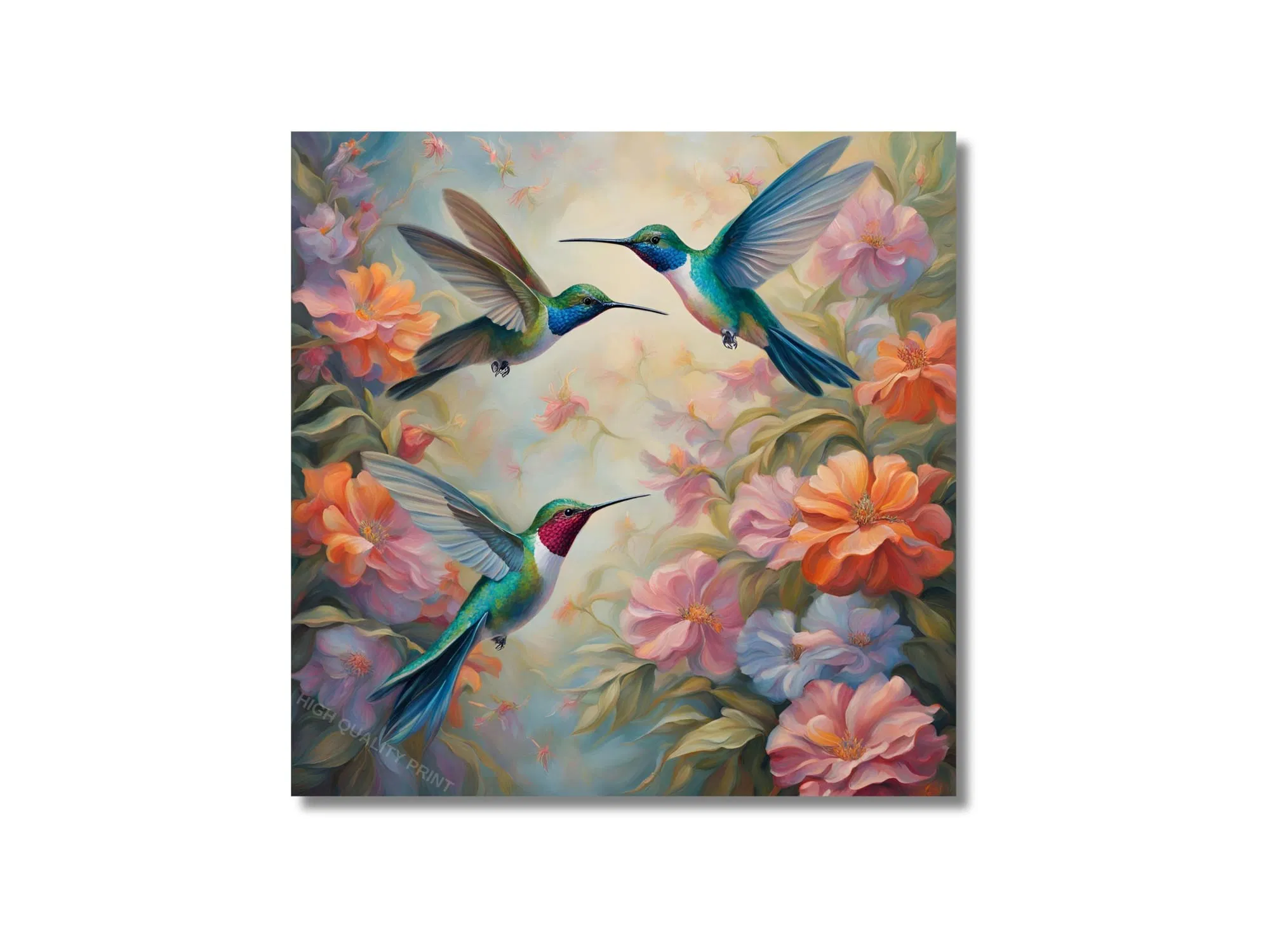 הדפס יונקי דבש סגנון ויטנג'