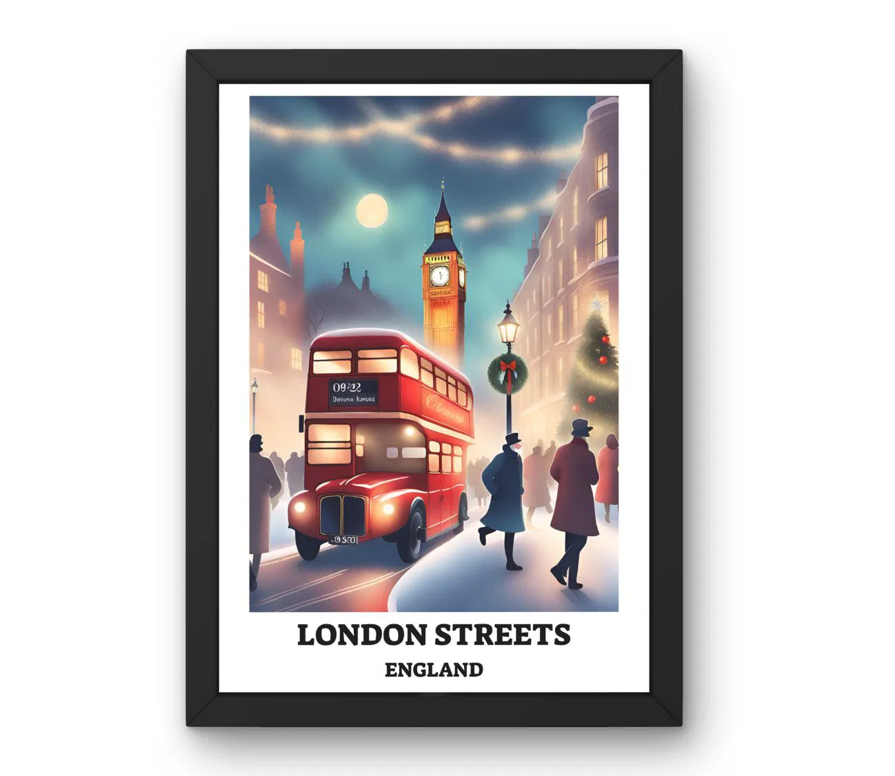 תמונת קיר מקסימה רחובות לונדון אנגליה