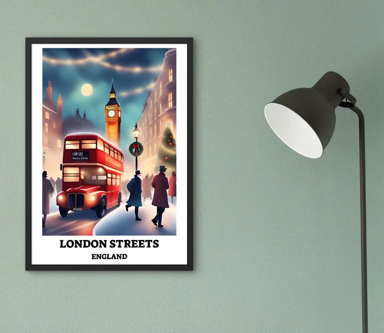 תמונה עיצוב חדר עבודה רחובות לונדון אנגליה